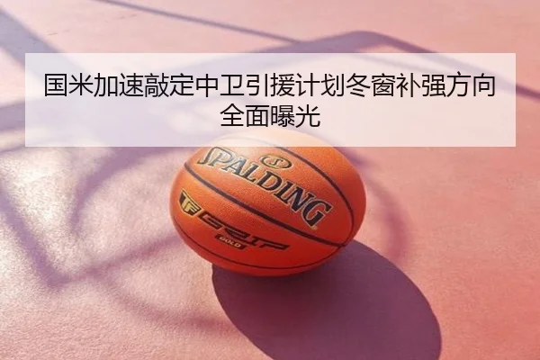 国米加速敲定中卫引援计划冬窗补强方向全面曝光